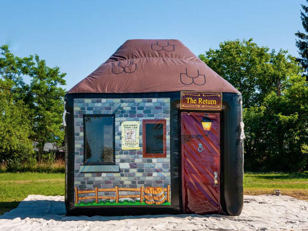 inflatable pub to hire